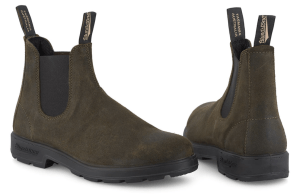 Blundstone 1615 - Olive Waxed Suede
